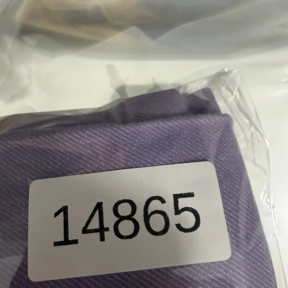 Levis 501xx Original Straight Fit Twill Jeans Mens 40x32 Purple Denim Button Fly